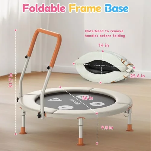 BT1 Foldable Toddler Trampoline product view 6