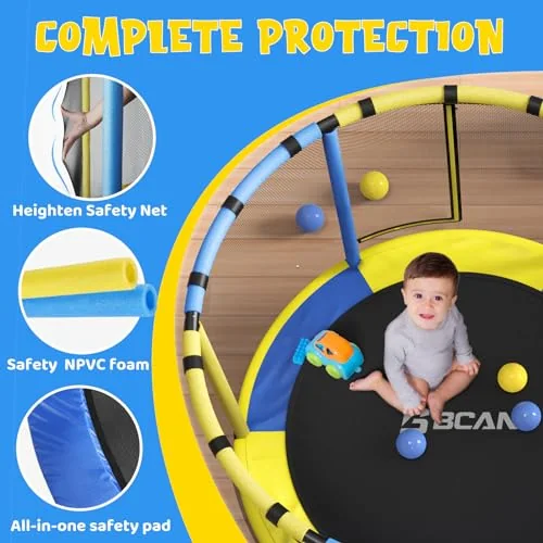 55-Inch Kids Trampoline product view 2
