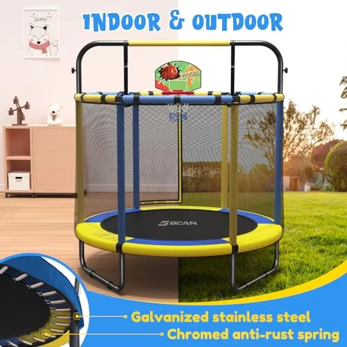 55-Inch Kids Trampoline product view 4