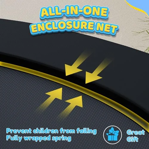 5-Foot Toddler Trampoline product view 3