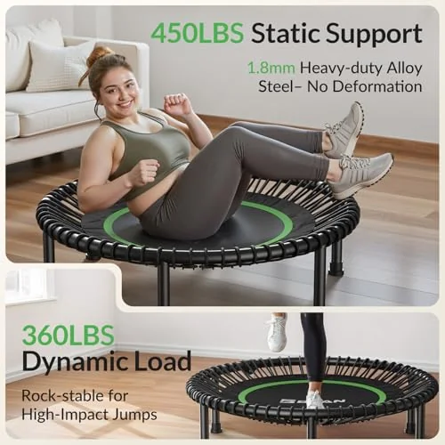 Foldable Bungee Fitness Rebounder product view 3
