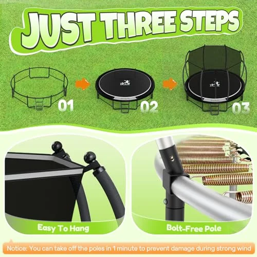 Apex Outdoor Trampoline product view 5