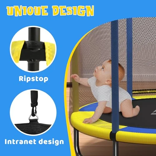 55-Inch Kids Trampoline product view 3