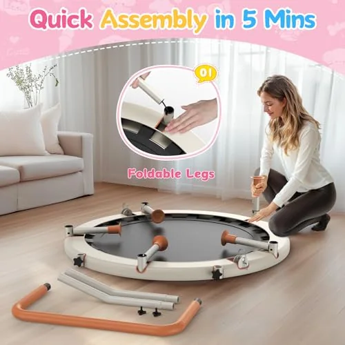 BT1 Foldable Toddler Trampoline product view 3