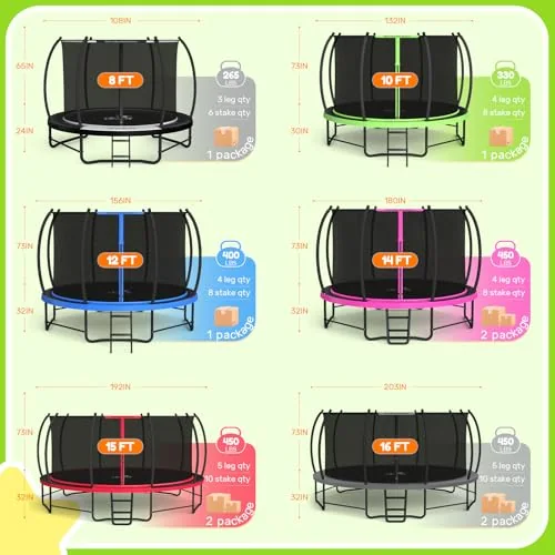 Apex Outdoor Trampoline product view 4