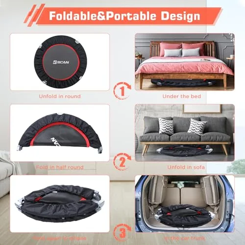 Classic Foldable Fitness Rebounder product view 4